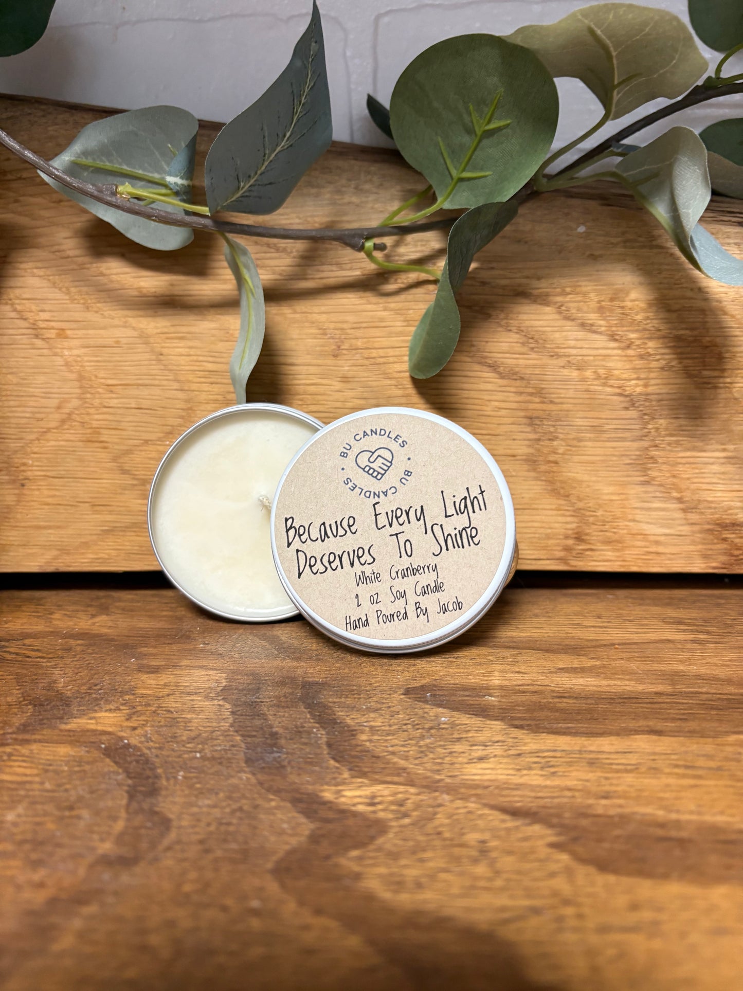 2 oz- Soy Wax Candle Tins