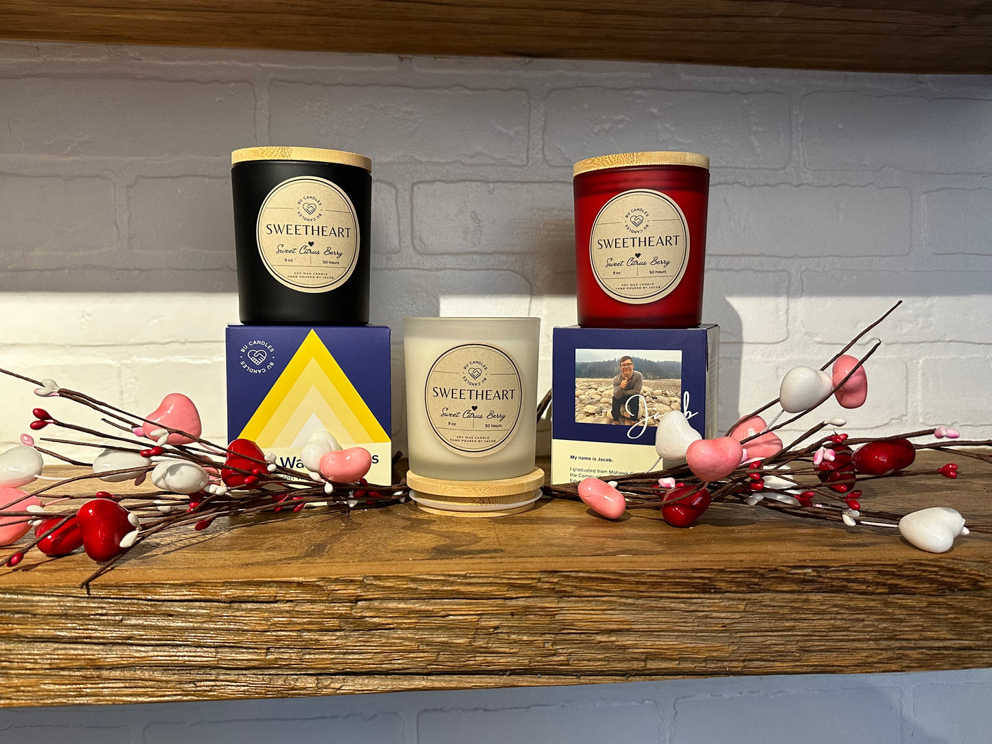 Valentine's Collection - 9 oz Sweetheart Soy Way Candle