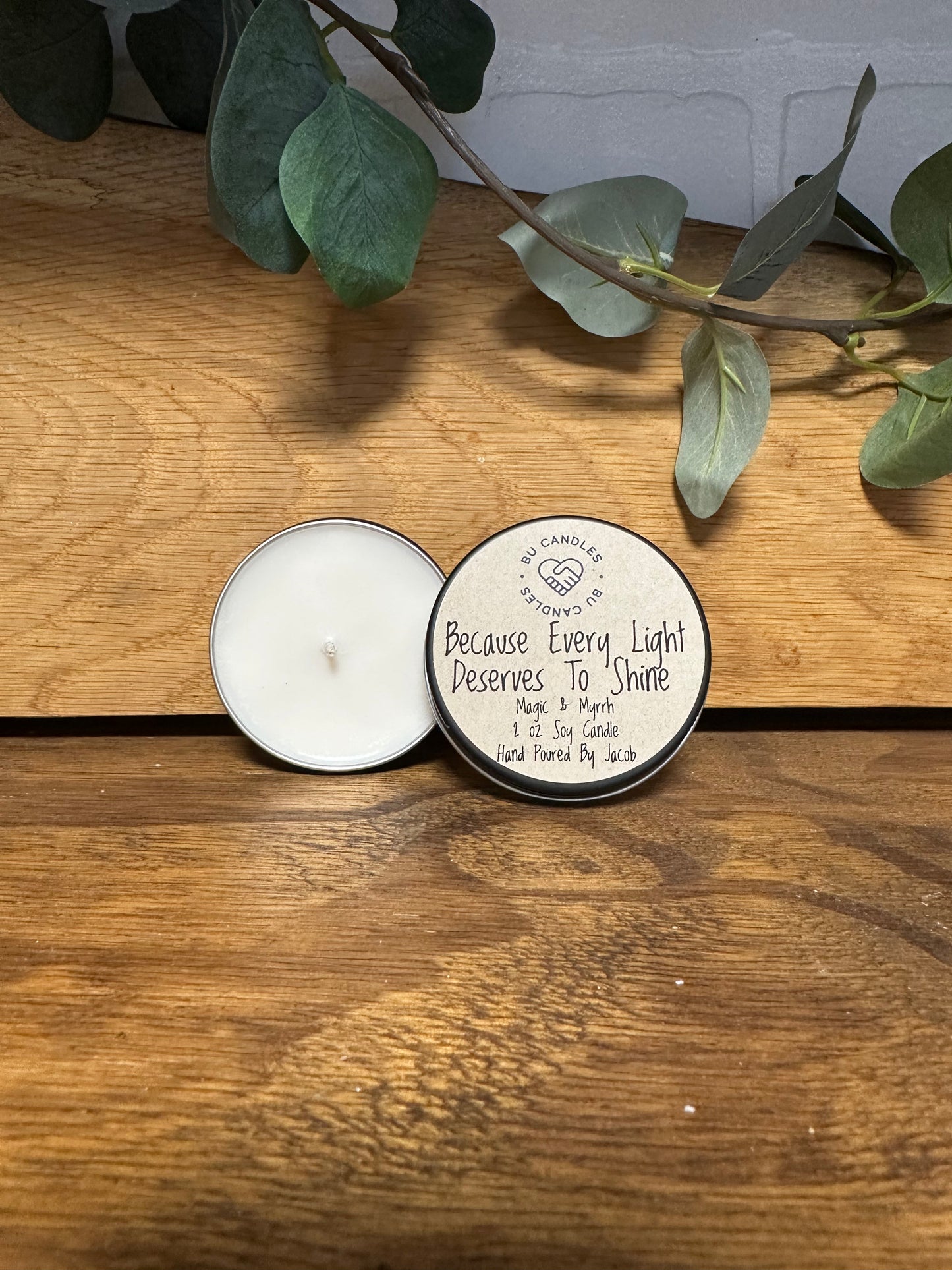 2 oz- Soy Wax Candle Tins
